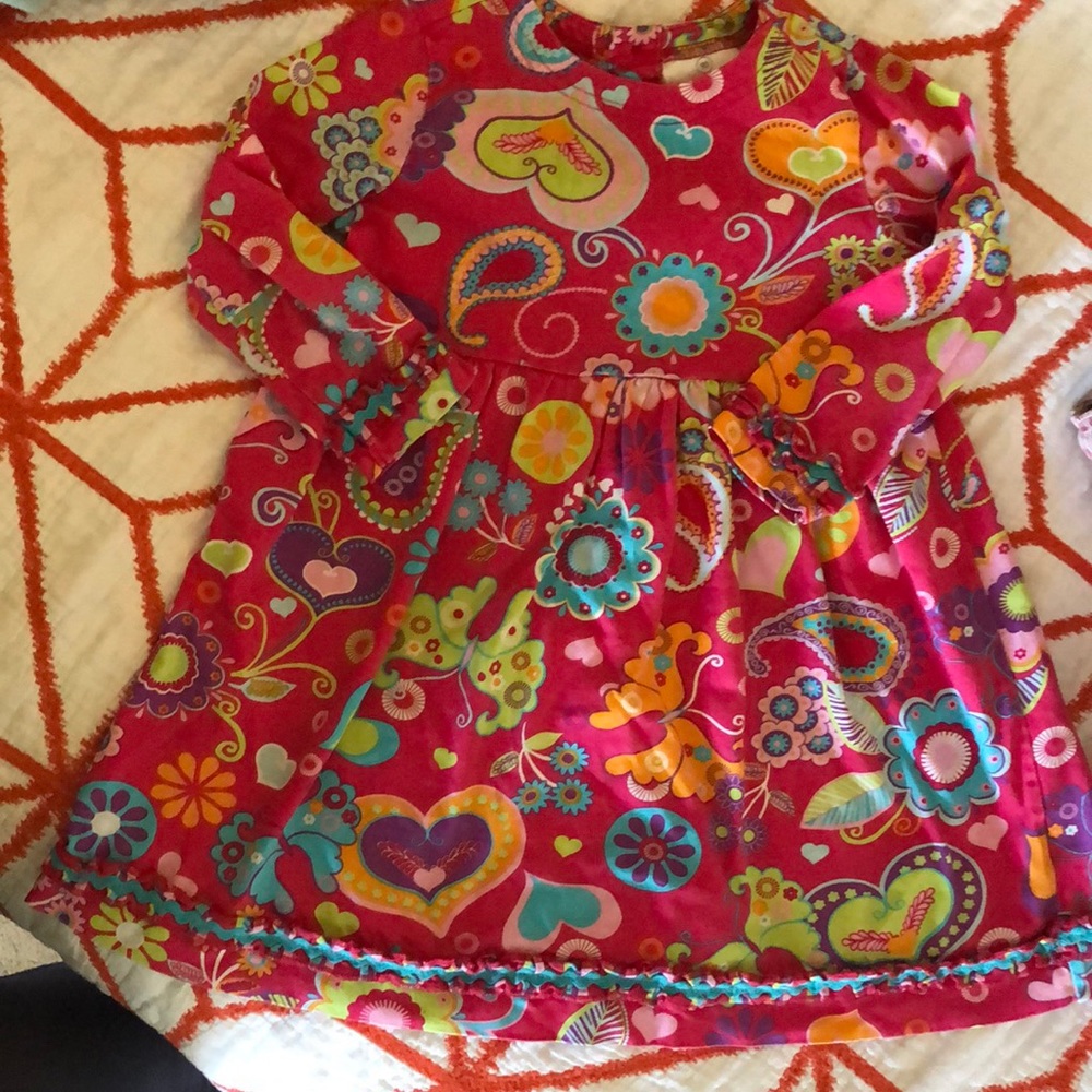 Hanna Andersson 90 (3T) print dress